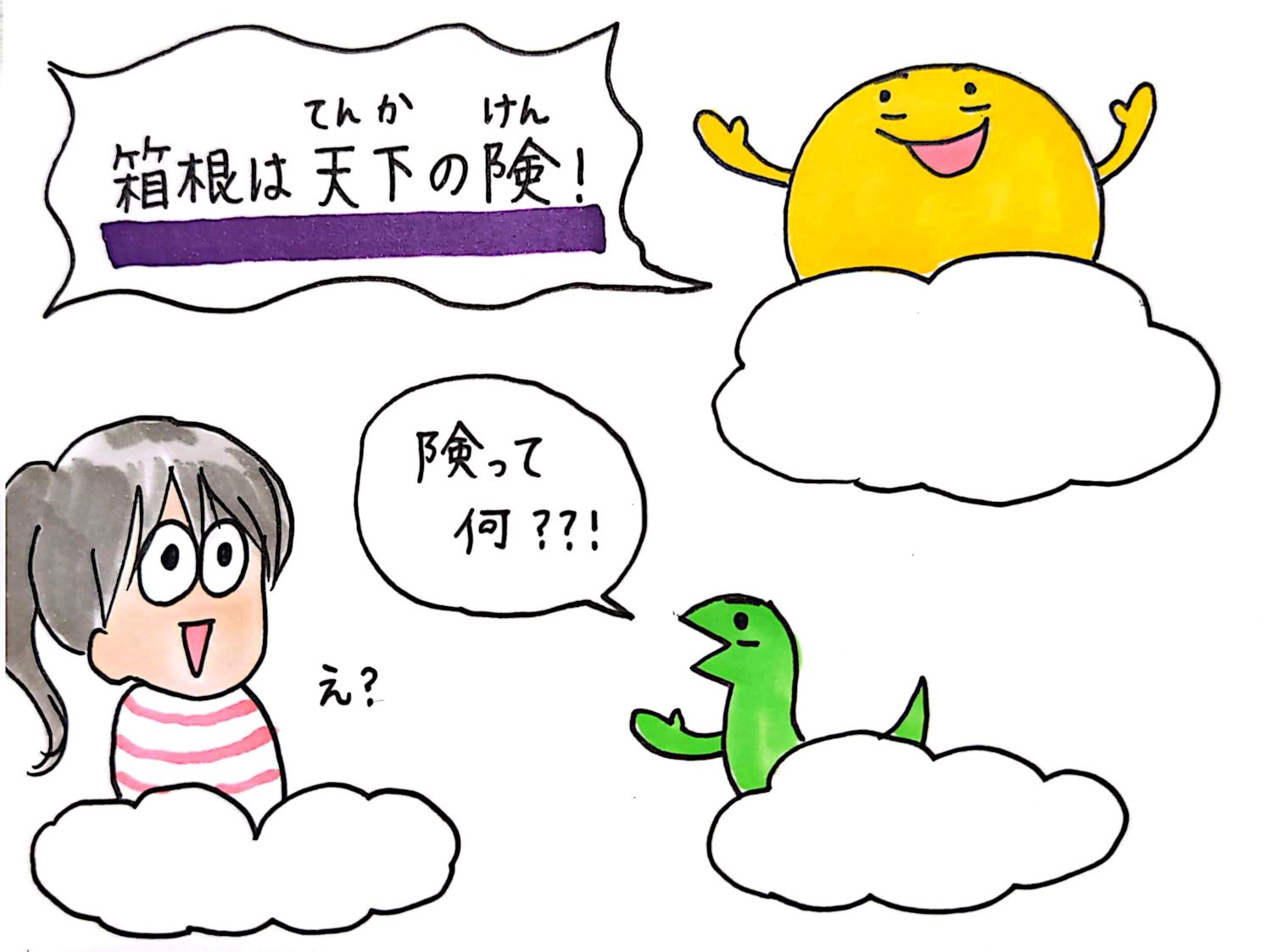 箱根は天下の剣！