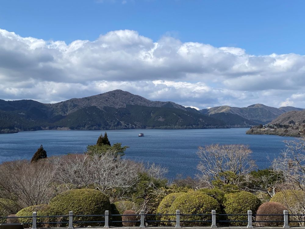 春の恩賜箱根公園と箱根神社 〜コケに覆われた森、湖畔、杉並木を歩く〜